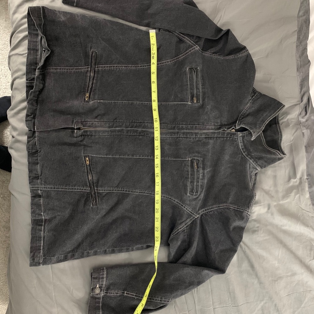 Vintage Black Denim Jacket